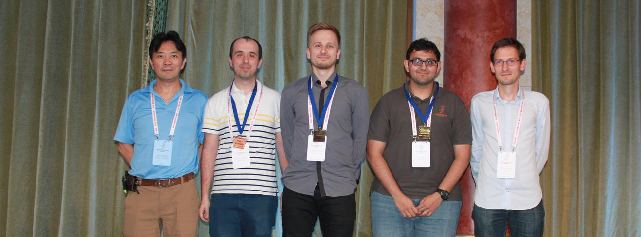 Winners of ACM SIGCOMM Student Research Competition 2018 (Graduate Students)