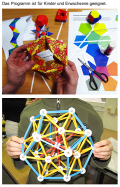 3D-Geometrie zum Erforschen und Basteln - "Gibt es eine Fläche mit nur einer Seite? Und was hat ein Fußball mit Platons mit regelmäßigen Körpern gemeinsam?"