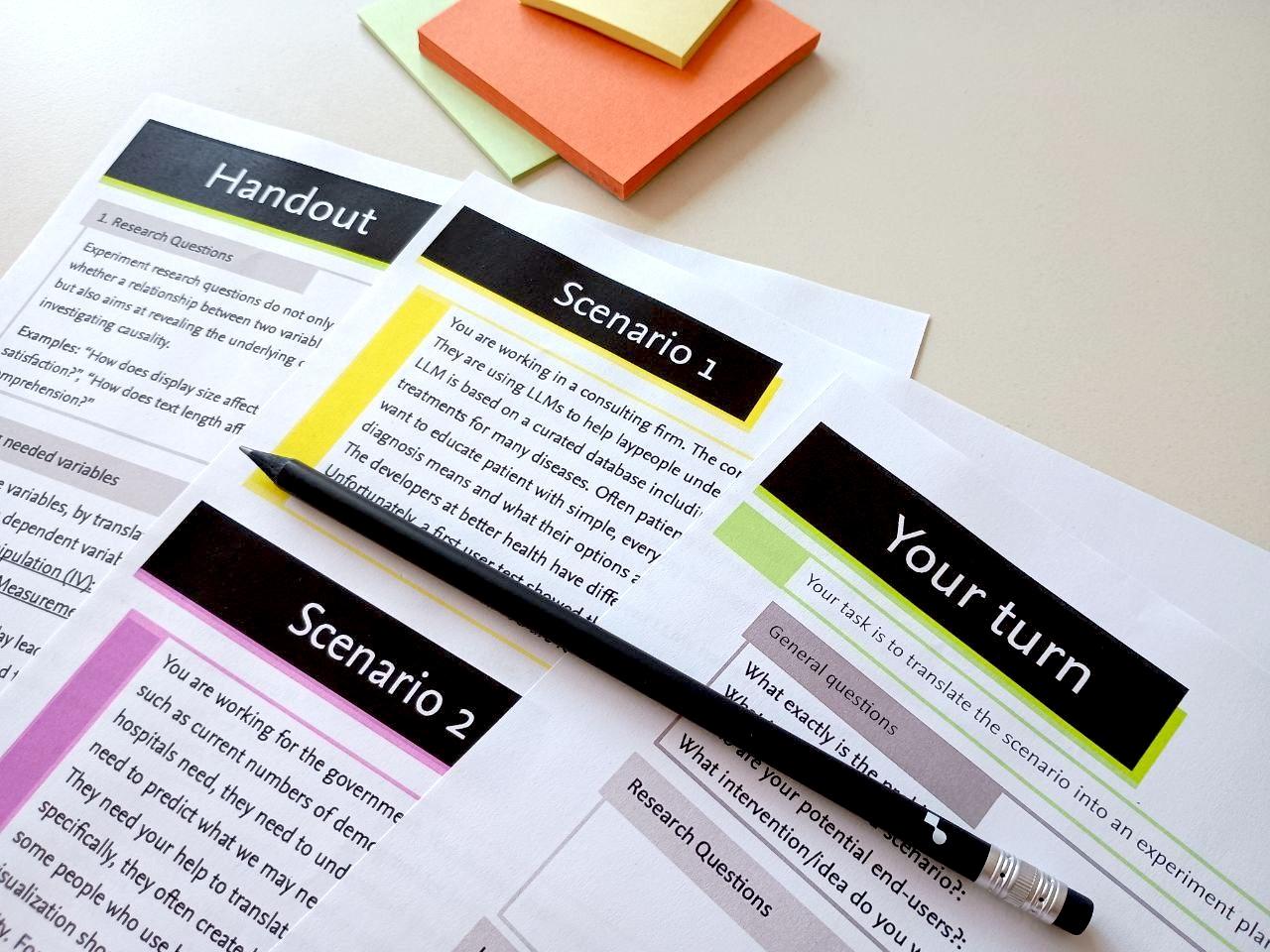 Handouts and materials