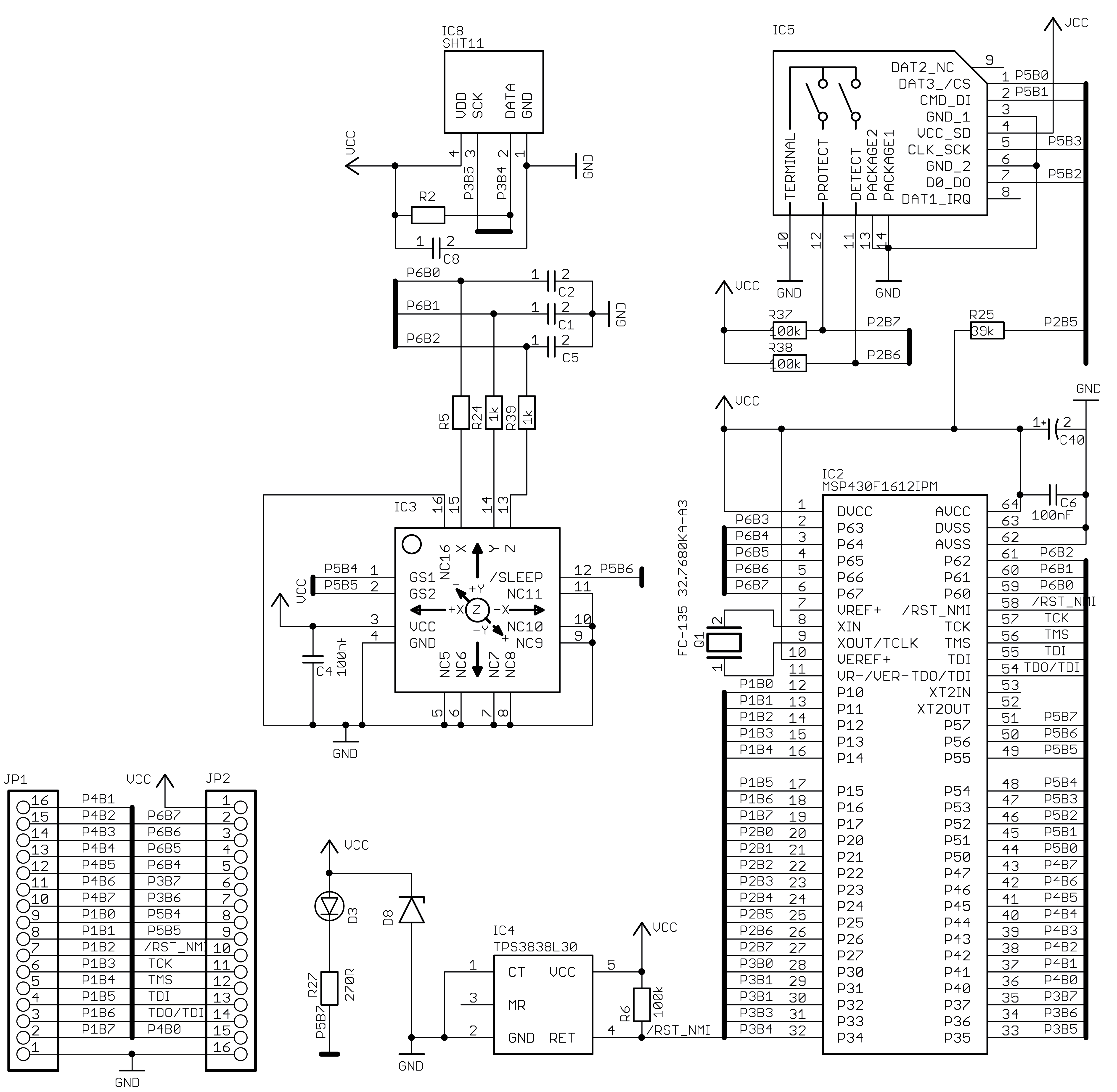 Schematics of the MSB-430 (Part 1 / 2)