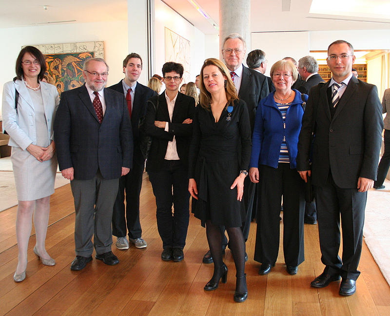 Prof. Dr.  Agnès Voisard Chevalier dans l'Ordre National du Mérite