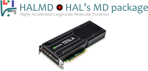HALMD and Nvidia Tesla K40