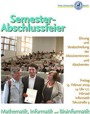 Abschlussfeier Wintersemester 2008/09