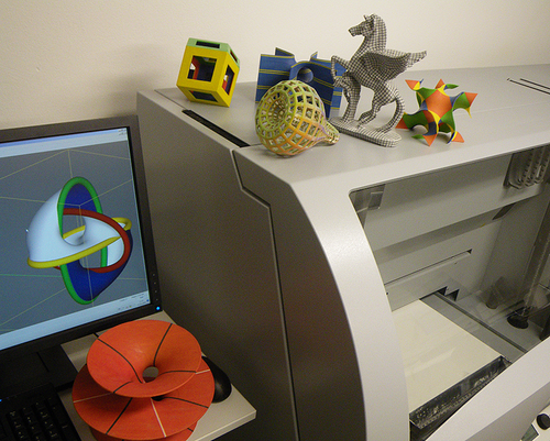 Geometrie, Scannen und Drucken in 3D - Die Produktion der Zukunft?