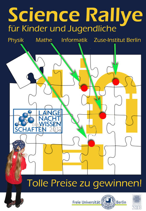 Science Rallye für Kinder bis 14 Jahre
